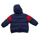 TRUSSARDI giubbino tinta unita con cappuccio Blu per Neonato TIA25028PI BLU TRUSSARDI 