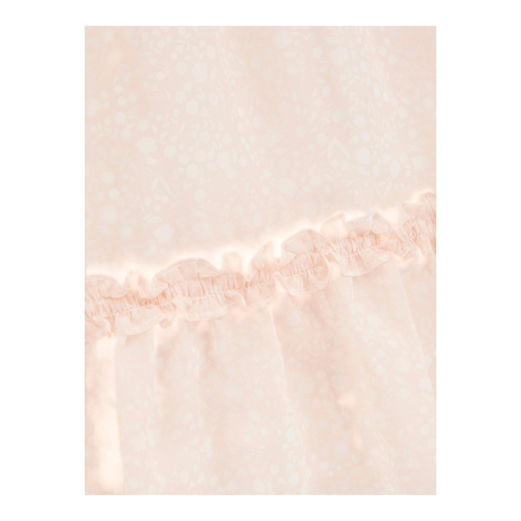 Guess Abito Tinta Unita Giromanica per Bambina K5GK09WA2T0 ROSA GUESS 