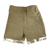Cesare Paciotti Bermuda Einfarbig mit verstellbarer Taille Beige für Jungen