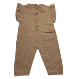 WEDOBLE salopette tinta unita girmanica Beige per Neonata I2406310 BEIGE WEDOBLE 