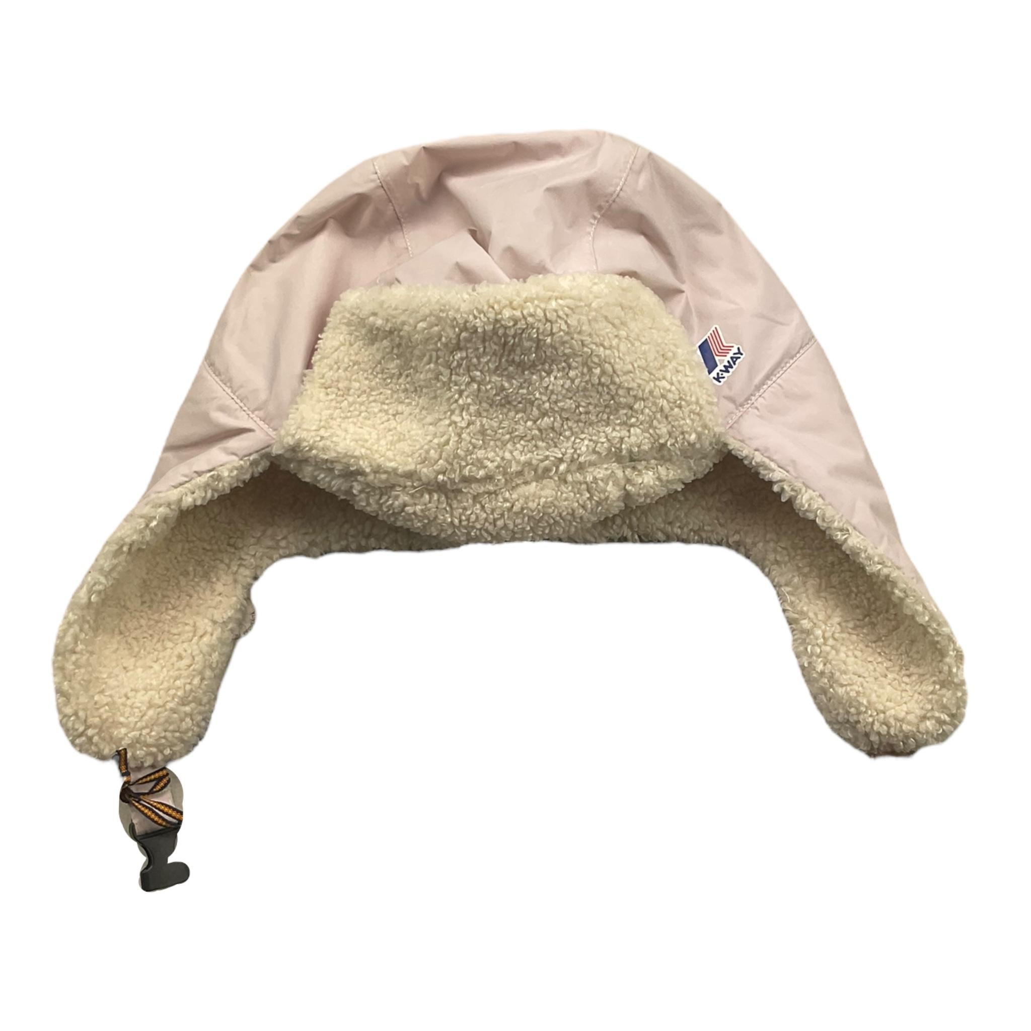 K-WAY cappello tinta unita con stampa Beige per Bambino K31571W BEIGE K-WAY 