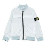 Stone Island Giubbino Tinta Unita con Zip per Bambino K1S164100003 AZZURRO STONE ISLAND 