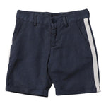 Fay Bermuda Tinta Unita con Profili In Contrasto per Bambino 5Q6049 BLU FAY 