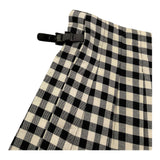 PICCOLA LUDO gonna stampa fantasia quadretti Bianco/nero per Bambina BS8WB078 BIANCO/NERO PICCOLA LUDO 