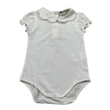 J.O. Milano Body Mezza Manica Tinta Unita per Neonata 571X1 PANNA J.O. MILANO 