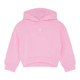 PATRIZIA PEPE felpa tinta unita con cappuccio e logo Rosa per Bambina 7M0857X ROSA PATRIZIA PEPE 