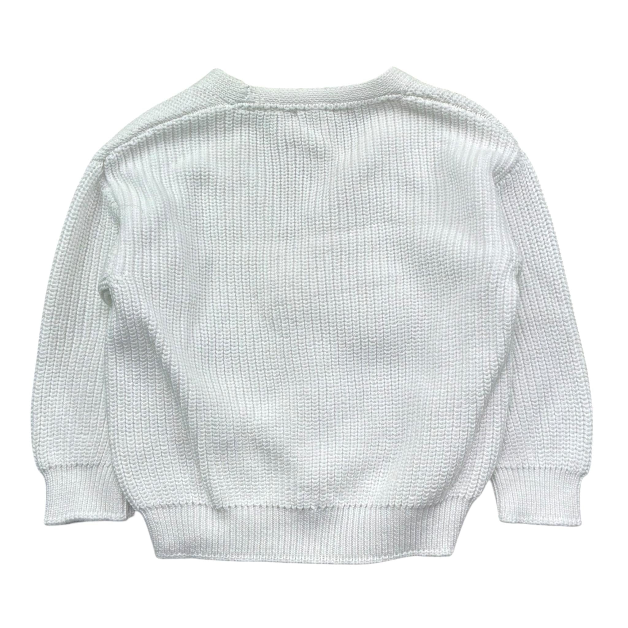 Le Bebe' Cardigan Tinta Unita con Bottoni per Neonato LBB5417 PANNA LE BEBE' 