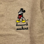 SAINT BARTH maglia tinta unita con stampa Sabbia per Bambino DOU00211 SABBIA SAINT BARTH 