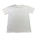 NEVER TOO t-shirt girocollo tinta unita con stampa Bianco per Bambino NT2072R BIANCO NEVER TOO 