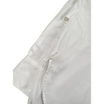 Dondup Camicia Manica Lunga Tinta Unita con Ricamo Logo per Bambina DFCA037XX BIANCO DONDUP 
