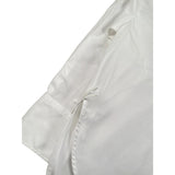 Dondup Camicia Manica Lunga Tinta Unita con Ricamo Logo per Bambina DFCA037XX BIANCO DONDUP 