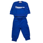 CESARE PACIOTTI completo 2pz tinta unita felpa-pantalone Cobalto per Neonato COMP5301BX COBALTO CESARE PACIOTTI 