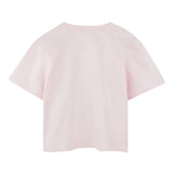 Marc Jacobs T-Shirt Girocollo Tinta Unita con Stampa per Bambina W60542 ROSA MARC JACOBS 