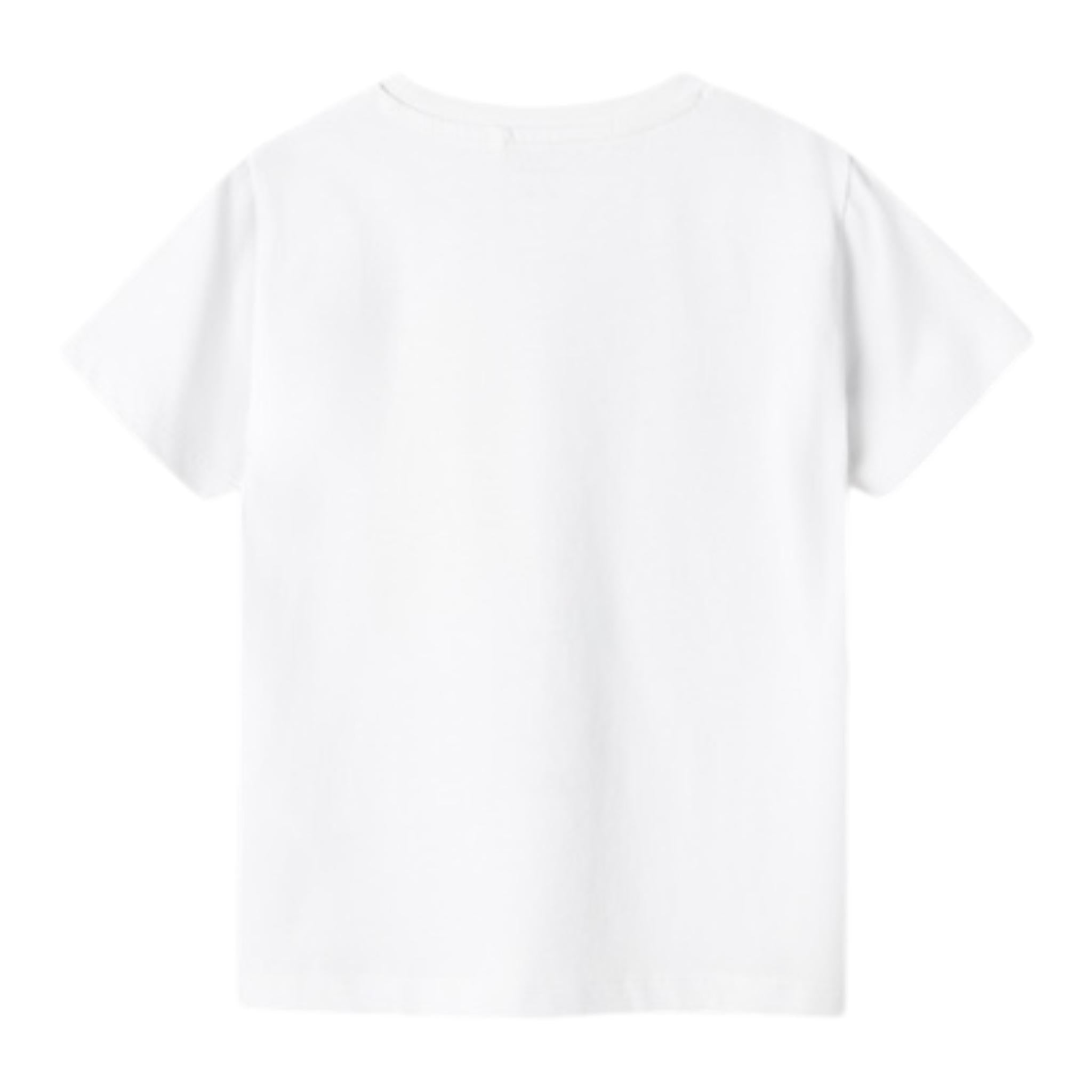 Mousse T-Shirt Girocollo con Stampa per Bambino PIKAMARIO BIANCO MOUSSE 