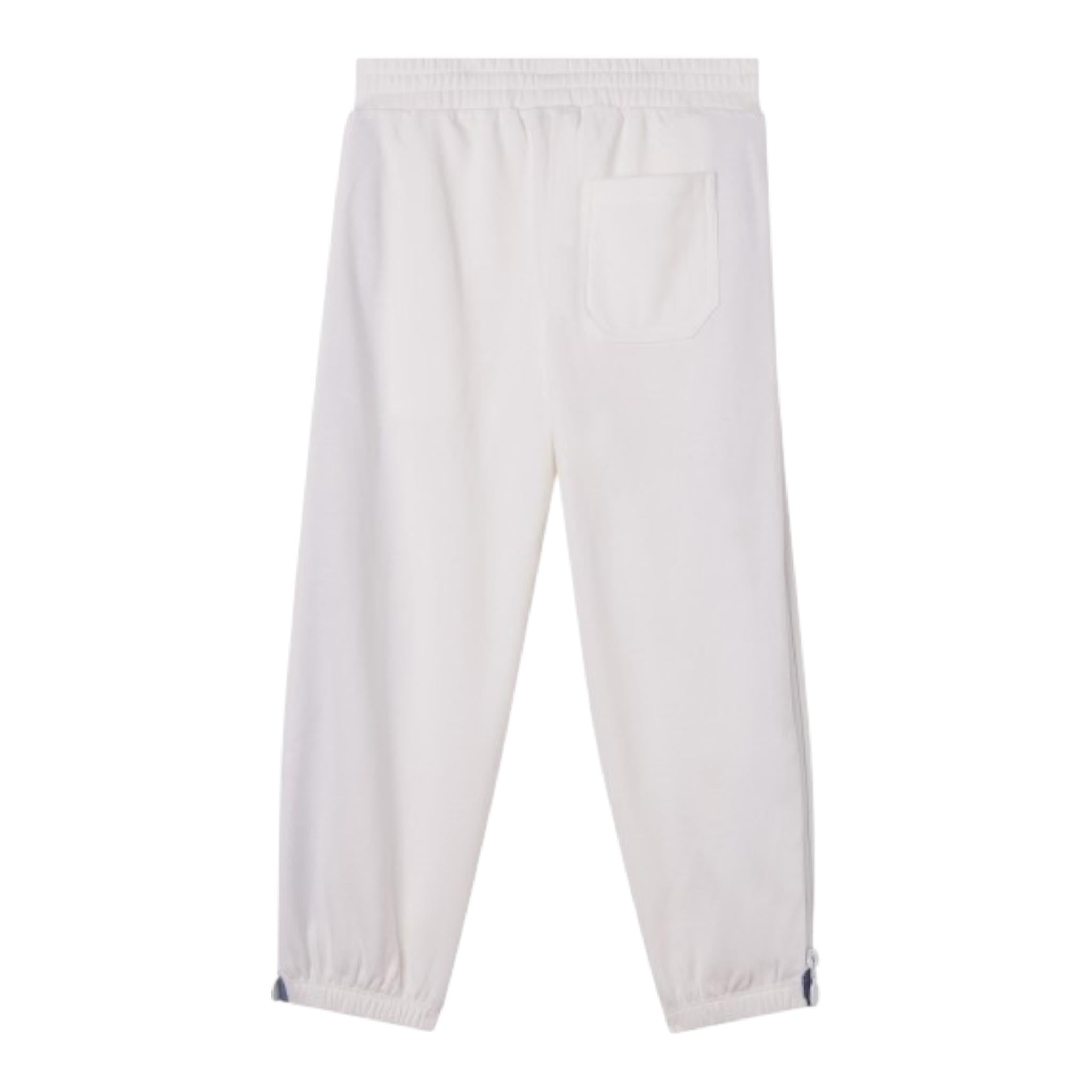 Stella Mccartney Pantalone Tuta Tinta Unita con Zip Laterali per Bambino TW6D30 BIANCO STELLA McCARTNEY 