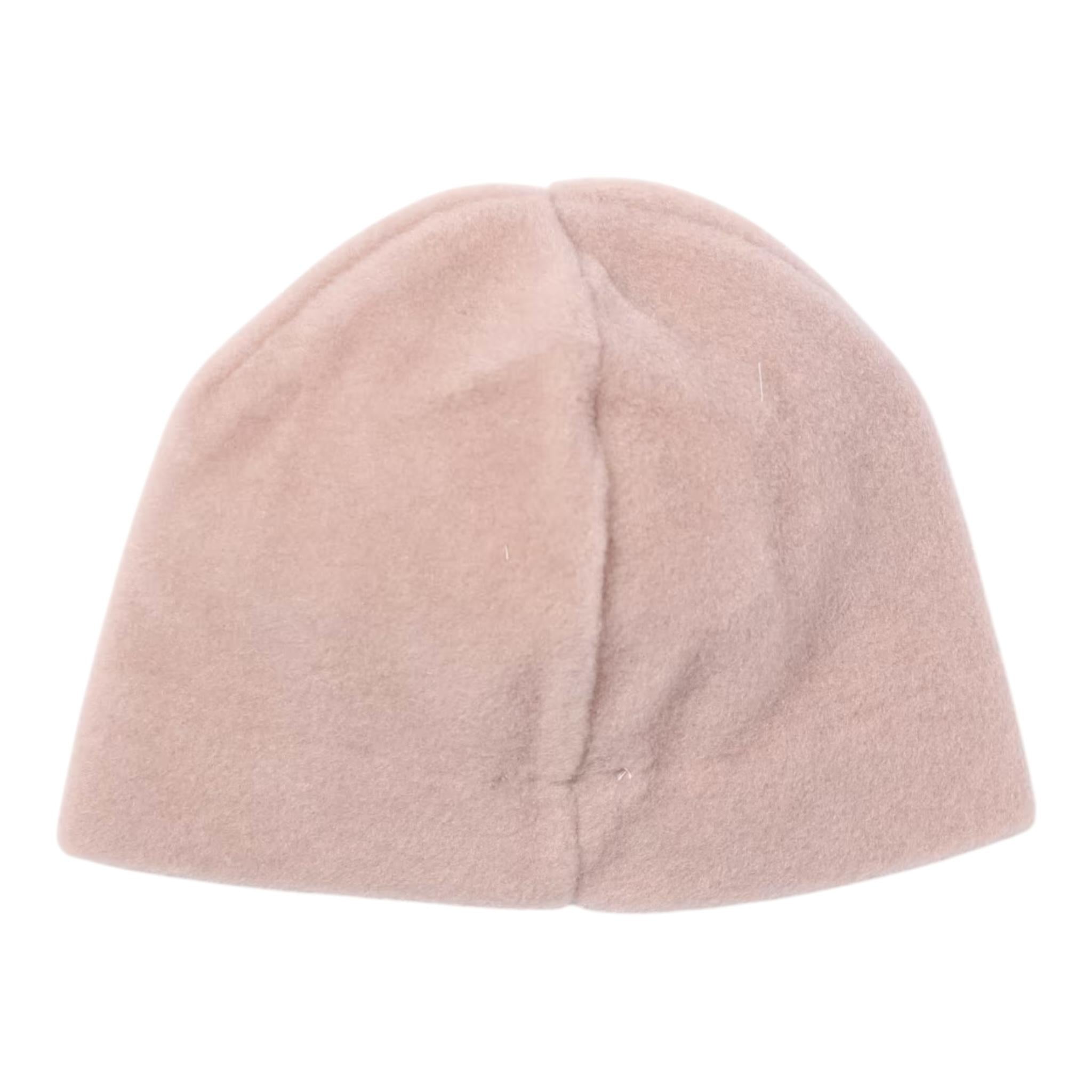 IL GUFO cappelo tinta unita in ciniglia Rosa per Neonata A24EO354M0108 ROSA IL GUFO 