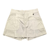 Dixie Short Einfarbig mit elastischer Taille Weiß für Mädchen