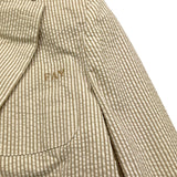 Fay Giacca Tinta Unita con Fantasia A Righe per Bambino FSP64G0078 BEIGE FAY 
