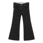 Stella Mccartney Jeans Tinta Unita Modello Zampa per Bambina TV6D40 NERO STELLA McCARTNEY 