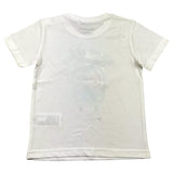 Losan Einfarbiges T-Shirt mit Rundhalsausschnitt und Kontrastdrucken, Weiß, für Neugeborene