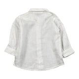 Colori Chiari Completo 2 Pezzi Camicia-Pantalone Bicolore con Fantasia A Quadri Bianco/Azzurro per Neonato MN403080 BIANCO/AZZURRO COLORI CHIARI 