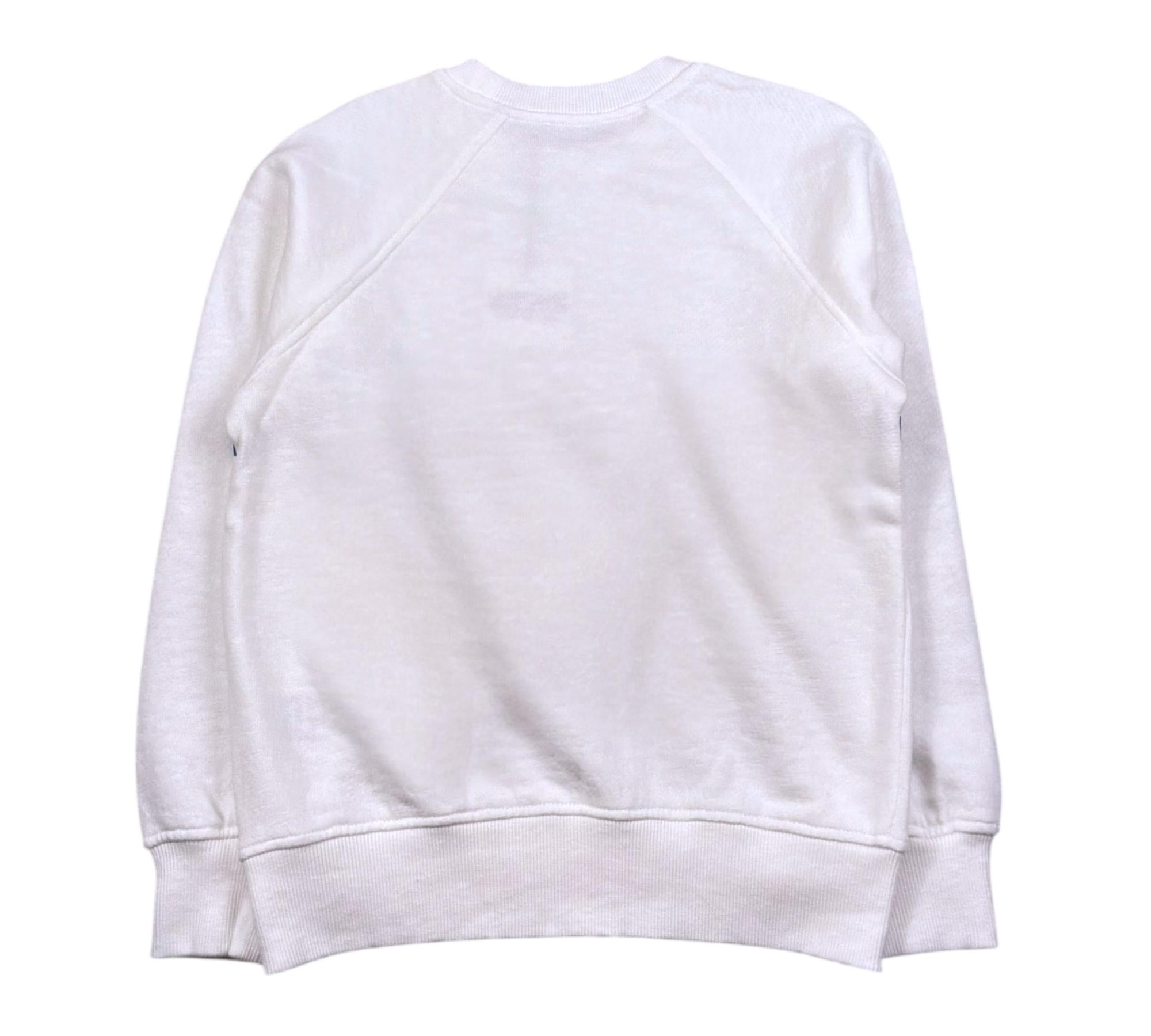 Moschino Felpa Chiusa Girocollo Tinta Unita con Logo per Bambino HUF09M BIANCO MOSCHINO 