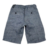 Jeckerson Bermuda Tinta Unita con Elastico In Vita per Bambino J3914 BLU JECKERSON 