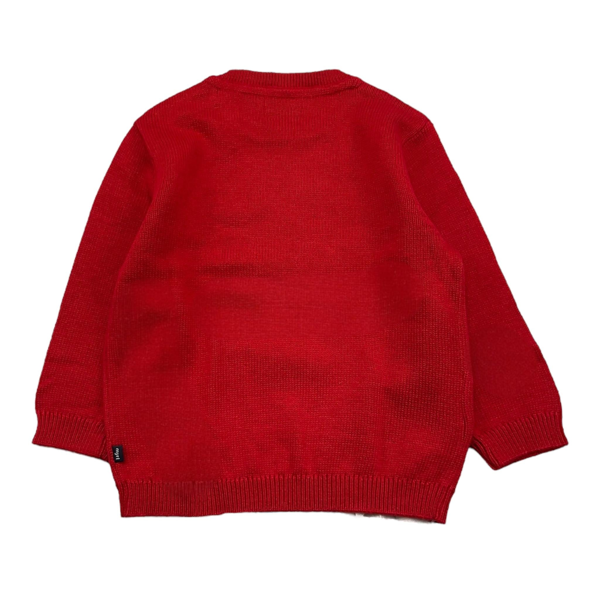 MAYORAL maglia girocollo tinta unita  Rosso per Neonato 351 ROSSO MAYORAL 