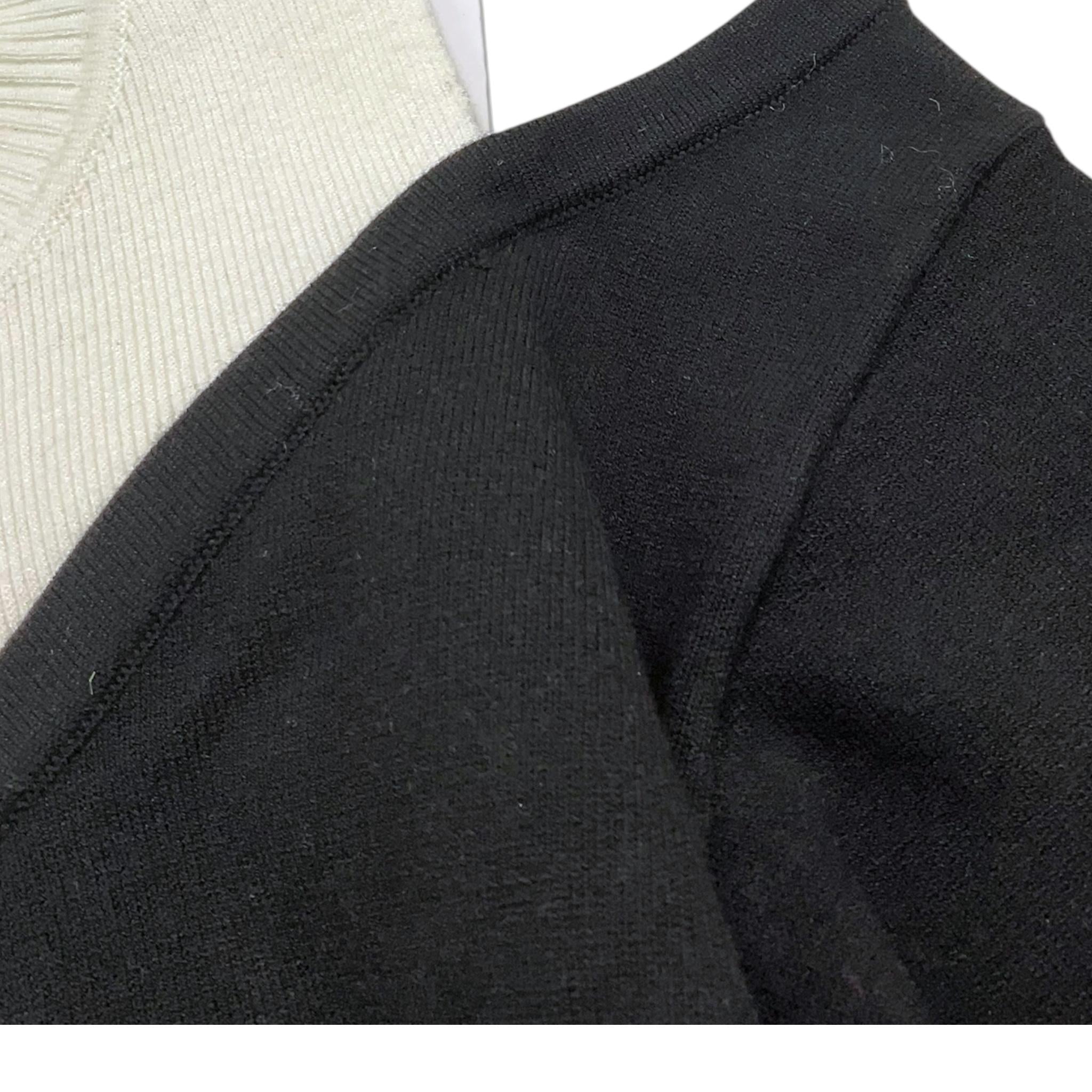 PATRIZIA PEPE maglia girocollo tinta unita con finta canotta Nero per Bambina 7K0042X NERO PATRIZIA PEPE 