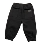 CESARE PACIOTTI pantalone modello tuta tinta unita con stampa Nero per Neonato PTP5351B NERO CESARE PACIOTTI 