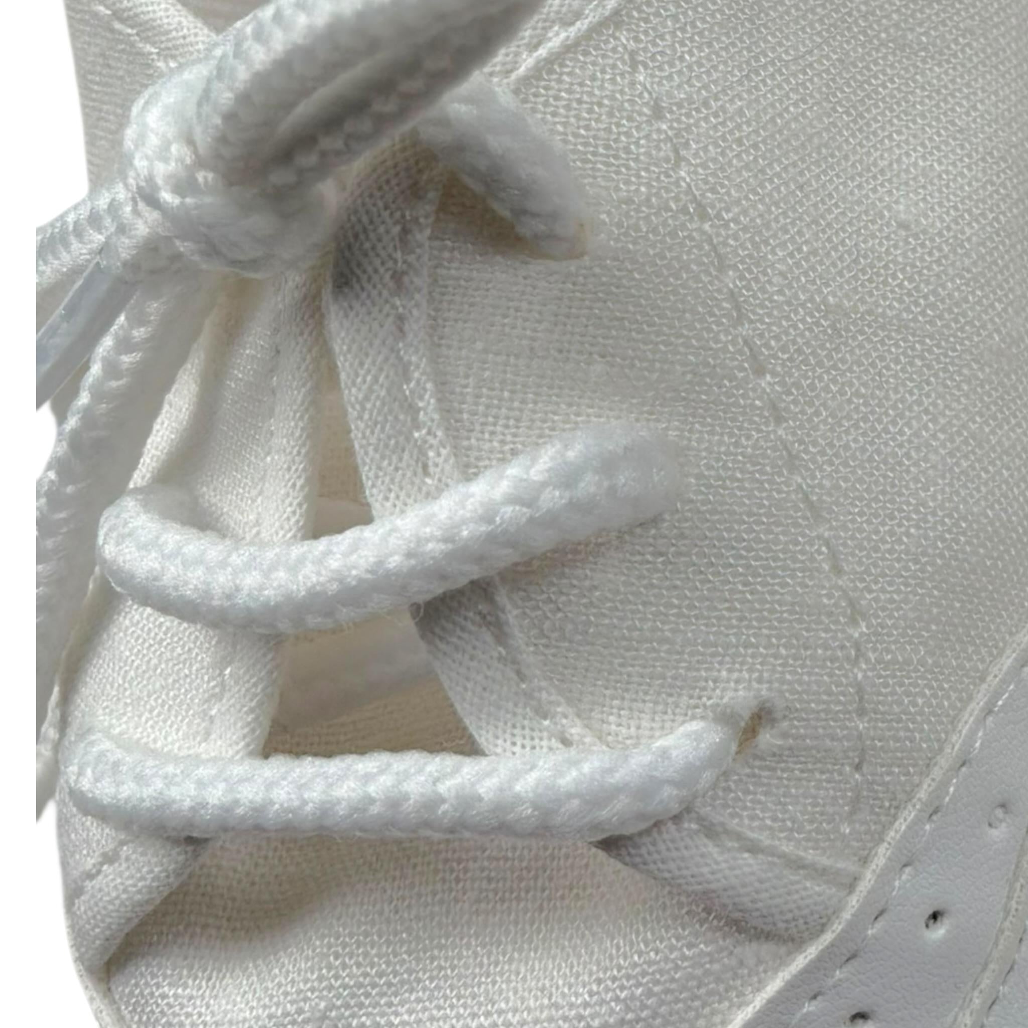 Babyvip Scarpina Tinta Unita con Lacci per Neonato T1604 BIANCO BABYVIP 