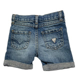 Guess Bermuda In Denim Tinta Unita con Girovita Regolabile per Neonato DHDHH BLU GUESS 