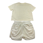 Juicy Couture Completo 2 Pezzi T-Shirt-Short per Bambina JBX6675 GIALLO JUICY COUTURE 