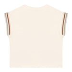 ELEVENTY t-shirt tinta unita girocollo Bianco per Bambina EU8A22 BIANCO ELEVENTY 