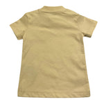 TRUSSARDI t-shirt girocollo tinta unita con stampa Beige per Neonato TIA25014TS BEIGE TRUSSARDI 