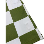 Sun68 Polo Mezza Manica Bicolore con Fantasia per Bambino CPA35329 BIANCO/VERDE SUN68 