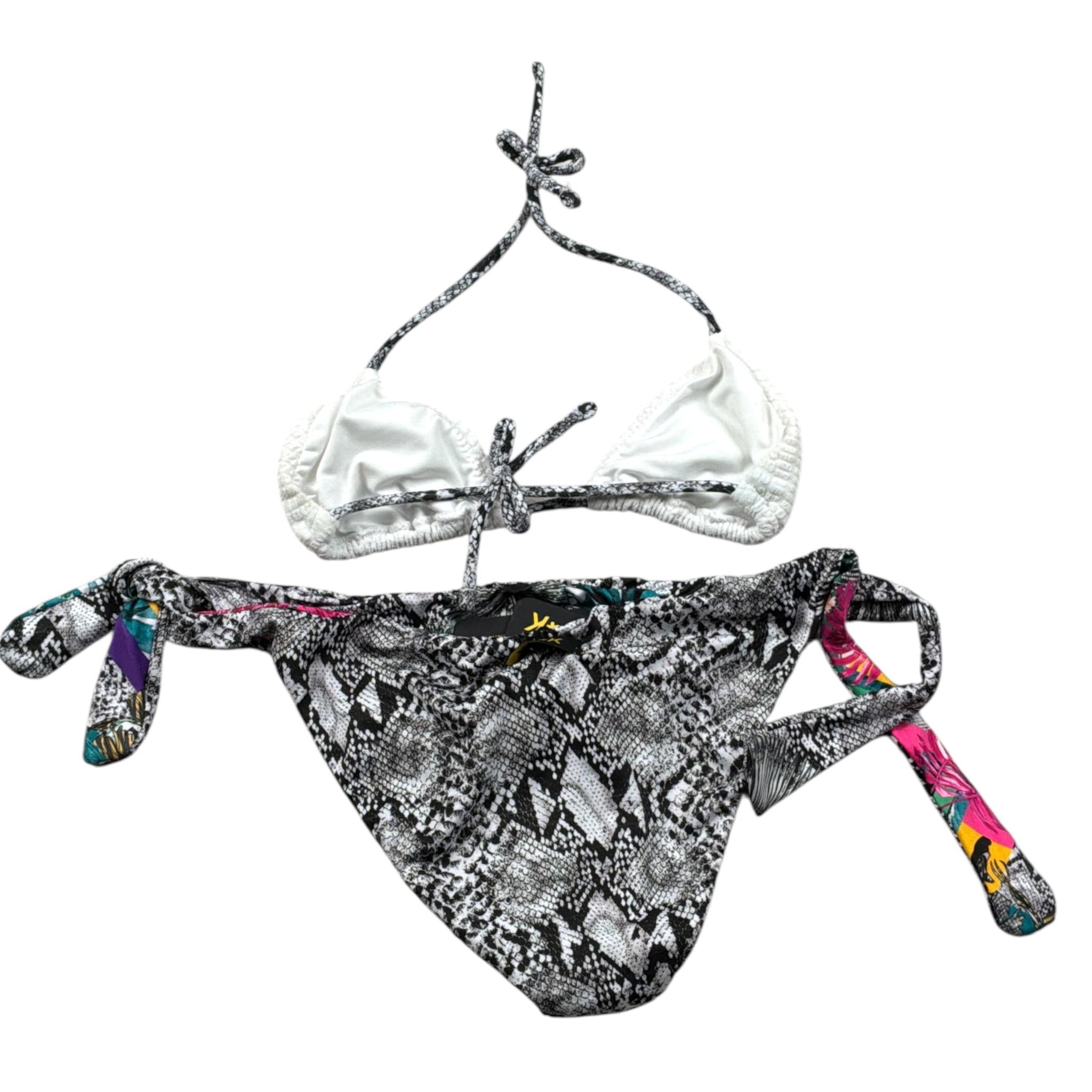 F**K Costume 2 Pezzi Triangolo-Mutandina Grigio per Bambina FJ202009U GRIGIO F**K 