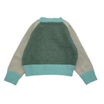 IL GUFO maglia tricolore girocollo Verde per Neonato A24MA453EM220N VERDE IL GUFO 