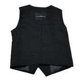 John Richmond Gilet Tinta Unita per Neonato RIP26125GT NERO JOHN RICHMOND 