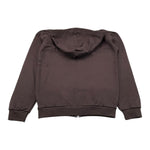 HINNOMINATE felpa tinta unita con cappuccio e zip Marrone per Bambino 3631F0074 MARRONE HINNOMINATE 