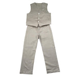 New Gereration Completo 2 Pezzi Gilet-Pantalone Beige per Bambino 42631 BEIGE NEW GERERATION 