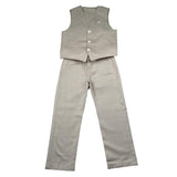 New Gereration Completo 2 Pezzi Gilet-Pantalone Beige per Bambino 42631 BEIGE NEW GERERATION 