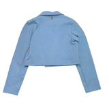 Relish Mod Crop Jacke Einfarbig Hellblau Für Mädchen
