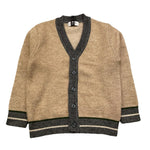JECKERSON cardigan tinta unita con profili in contrasto Beige per Bambino JB4280 BEIGE JECKERSON 