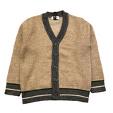 JECKERSON cardigan tinta unita con profili in contrasto Beige per Bambino JB4280 BEIGE JECKERSON 