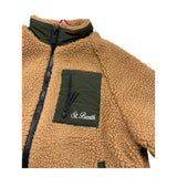 SAINT BARTH giubbino tinta unita con zip e contrasti Cammello per Bambino KEYSTONEX CAMMELLO SAINT BARTH 