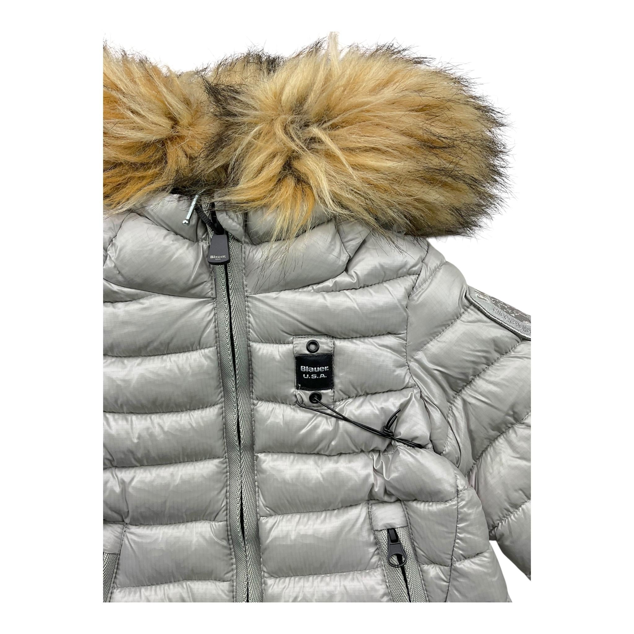 BLAUER giubbino tinta unita con zip e cappuccio Beige per Neonato LGC02082 BEIGE BLAUER 