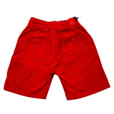 Jeckerson Bermuda Einfarbig Mit Elastischer Taille Rot Für Neugeborene