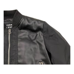 MAISON 9 PARIS giubbino tinta unita con zip  Nero per Neonato G80013 NERO MAISON 9 PARIS 