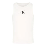 Calvin Klein Canotta Tinta Unita con Logo per Bambina IG0IG02435XX PANNA CALVIN KLEIN 